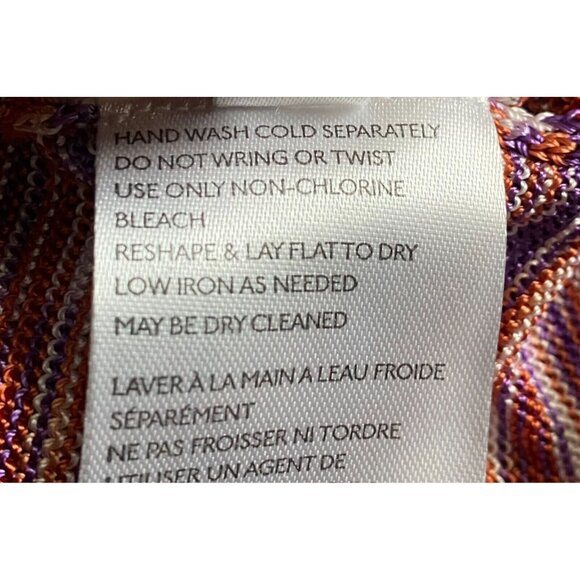 Free People Into The Night LS Tunic Cardigan Sweater XS Purple Multicolor NWT - Picture 10 of 10